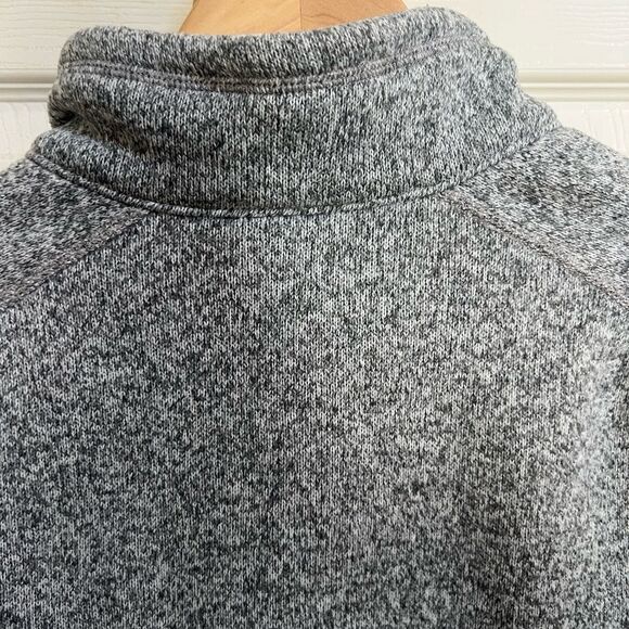 Women Patagonia Gray 3/4 zip up Sweater - Picture 6 of 7